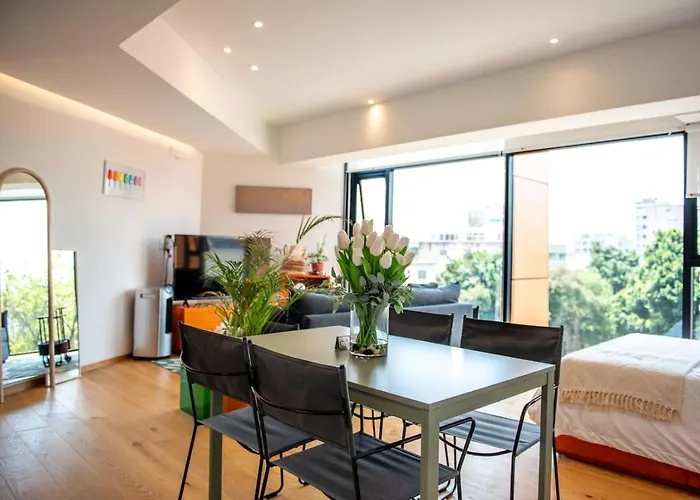 Amazing Loft Roma Nte With Ac And Rooftop México DF